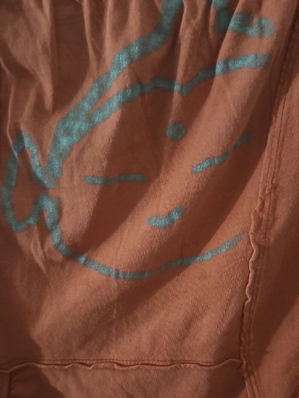 Women’s Rust Red Drawstring Tube Top - Picture 2 of 6